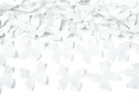 Confetti Cannon With Butterflies, White, 40cm