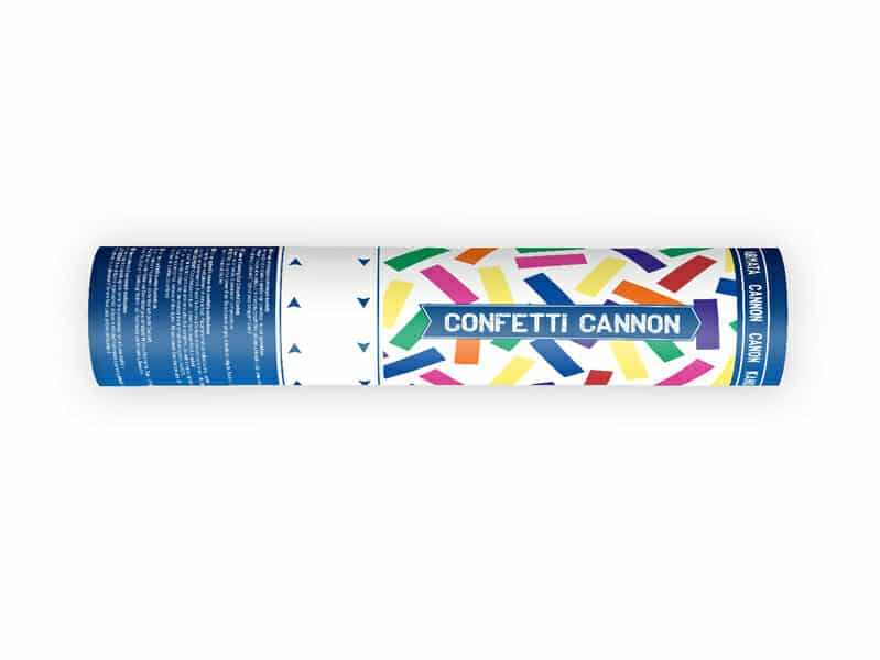 Confetti Cannon, Mix, 20cm