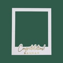 Congratulations Personalised Photo Frame (H 74cm x L 59cm)