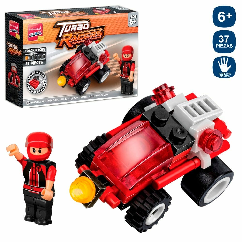 Construction Blocks Turbo Racers – 37pcs