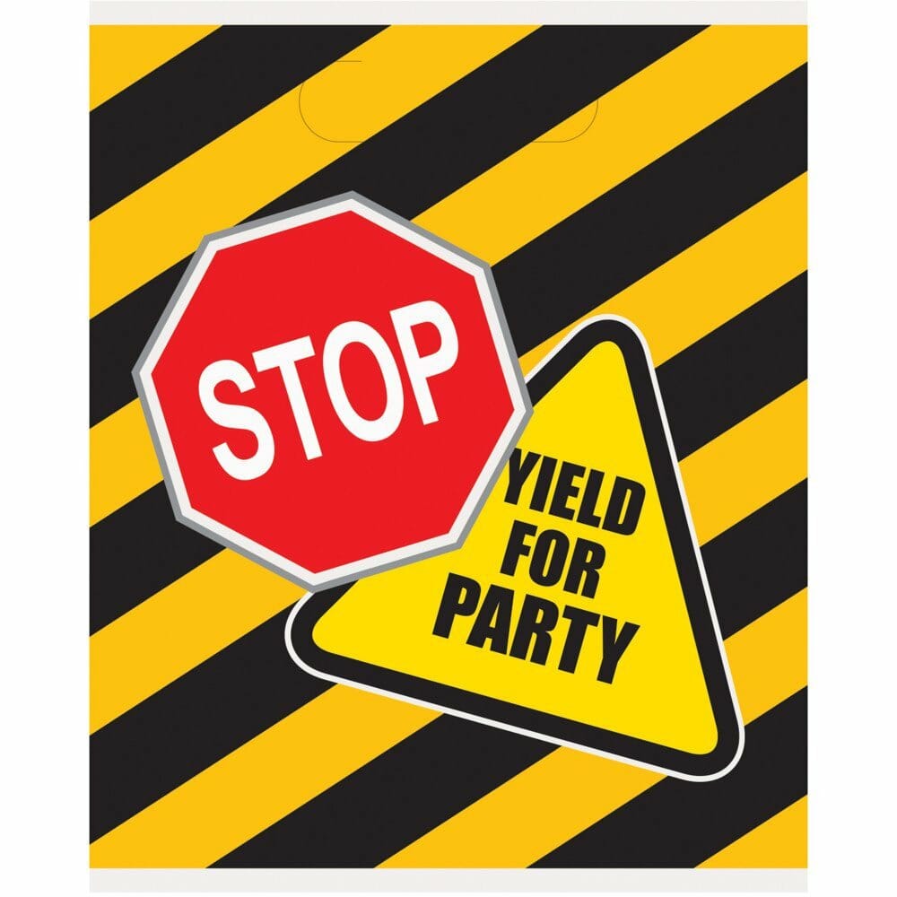 Construction Party Loot Bags – 8pk