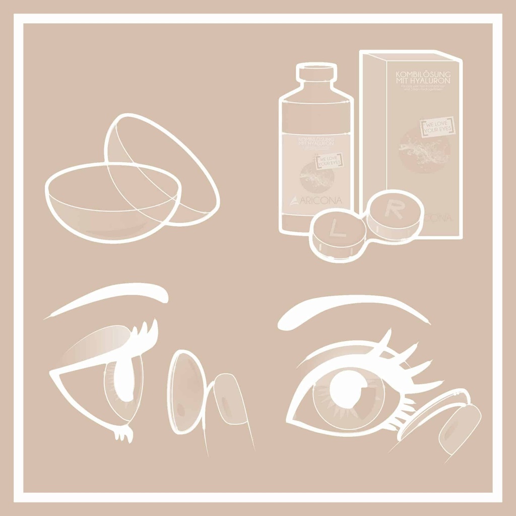 Contact Lenses Behind Bars (1 Pair) – 1 Day Use