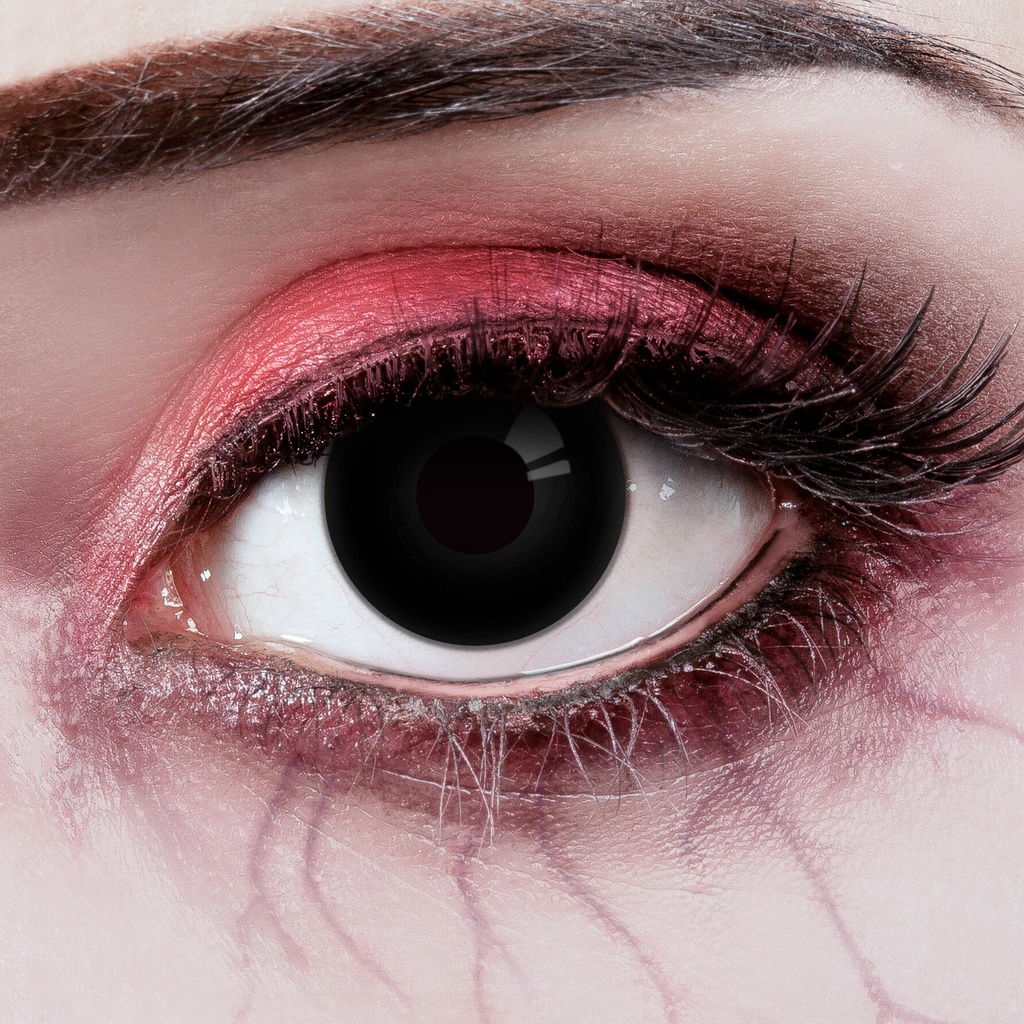 Contact Lenses The Dark Eye (1 Pair) – 12 Month Use