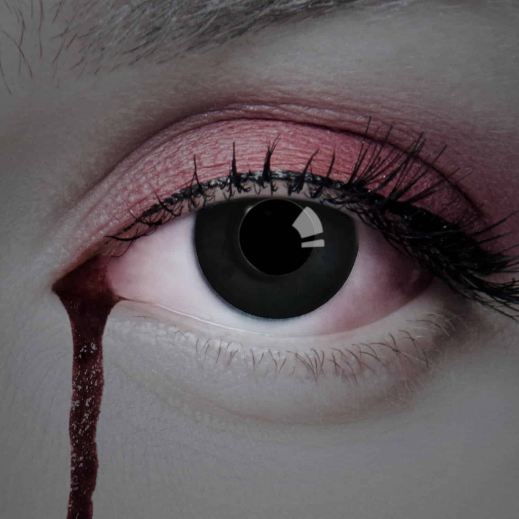 Contact Lenses The Dark Eye (1 Pair) – 12 Month Use