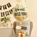 Cream We Will Miss You! 22 Foil Balloon