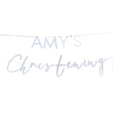 Customisable Christening Bunting Banner – 1.5m
