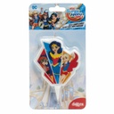 DC Super Hero Girls 2D Birthday Candle – 7.5cm