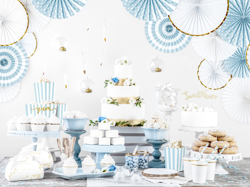 Decorative Cake Boxes – Branches Gold – (1pkt / 10pc)