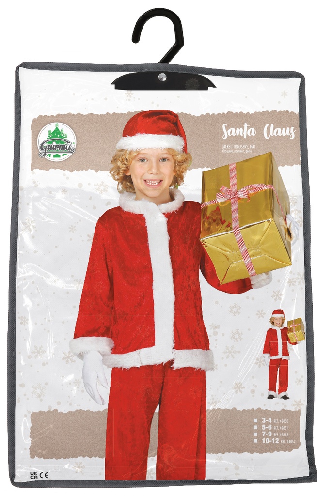 Deluxe Boy Santa Claus (Nino Noel) – Age 5 to 6 Years