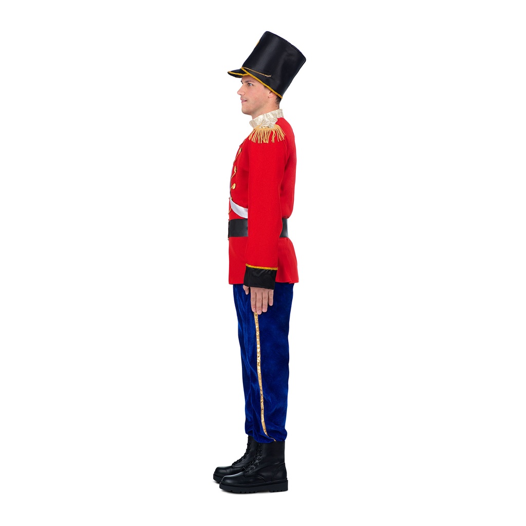 Deluxe Toy Soldier Man Costume – Adult Size Small