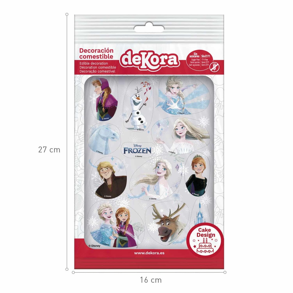 Disney Frozen Ii Cutting Edible Cake Decoration