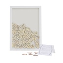 Drop Top Frame Guest Book – 30cm x 42cm