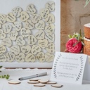 Drop Top Frame Guest Book – 30cm x 42cm