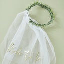 Eucalyptus Bride To Be Hen Party Veil