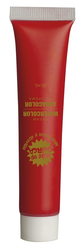 Face & Body Painting (Water Based MakeUp) Tube 20ml – Red