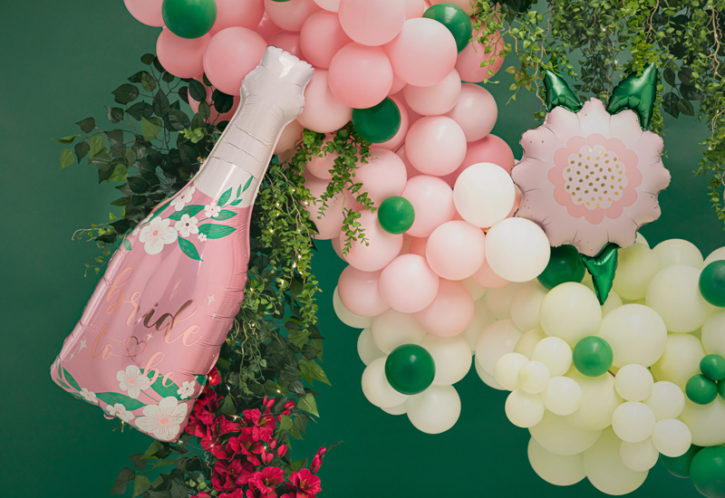 Foil Balloon Bottle Bride To Be, 49.5×108.5cm