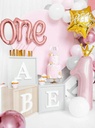 Foil Balloon One, 66x37cm, Rose Gold