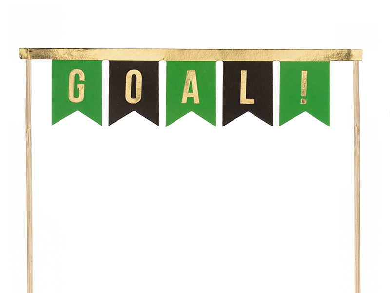 Football Cake Topper, 15.5-20cm (1pkt / 2pc)