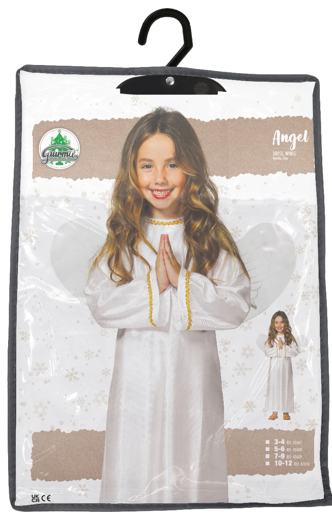 Girl / Boy Angel with Wings (Angelito) – Age 3 to 4 Years