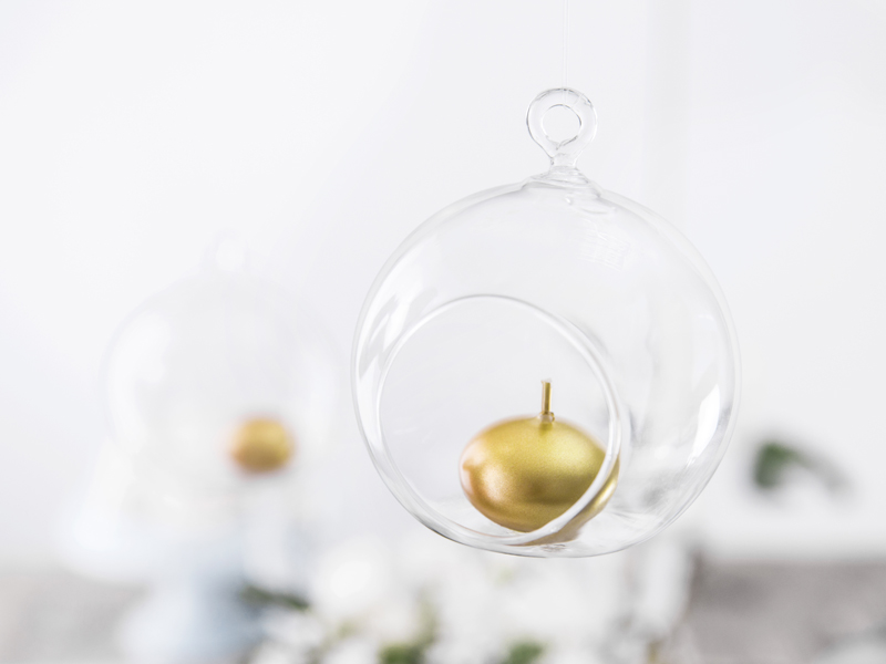 Glass Balls – Candleholder 10cm – 1pc