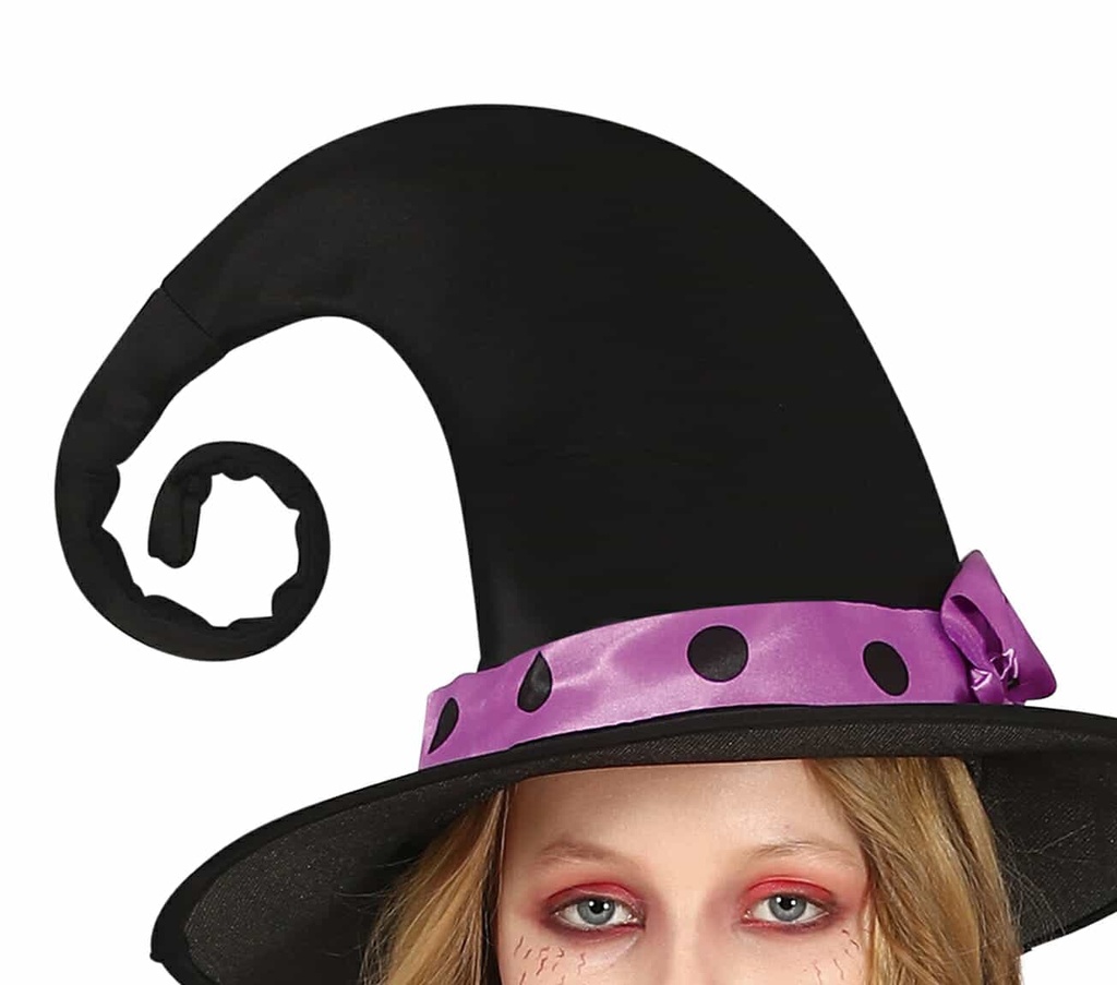 Glittery Purple Witch Girl – Age 3 to 4 Years