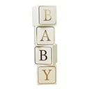 Gold Baby Jumbo Blocks 4 pcs