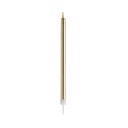 Gold Skinny Candles & Holders 95mm (12pk)