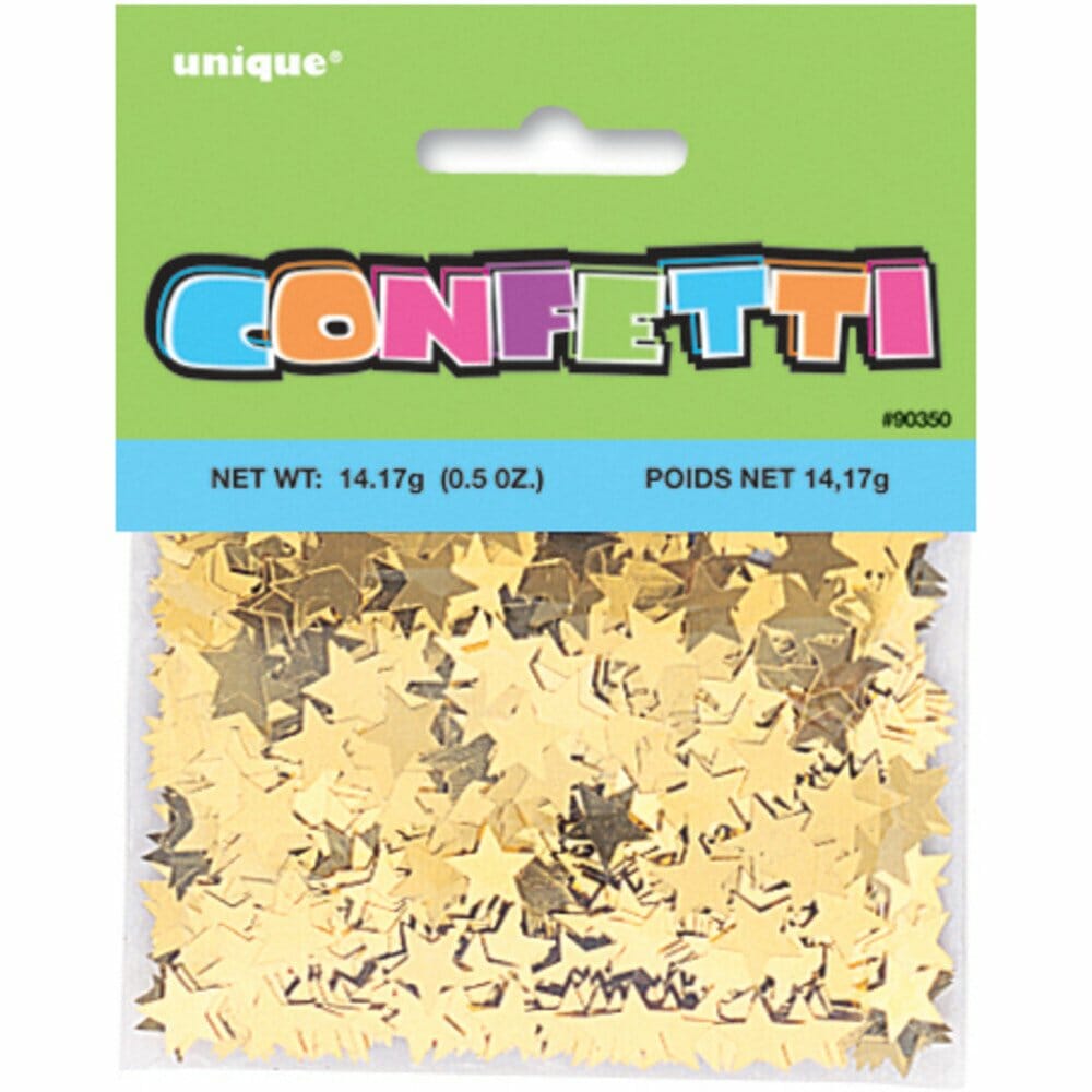 Gold Star Confetti – .5oz
