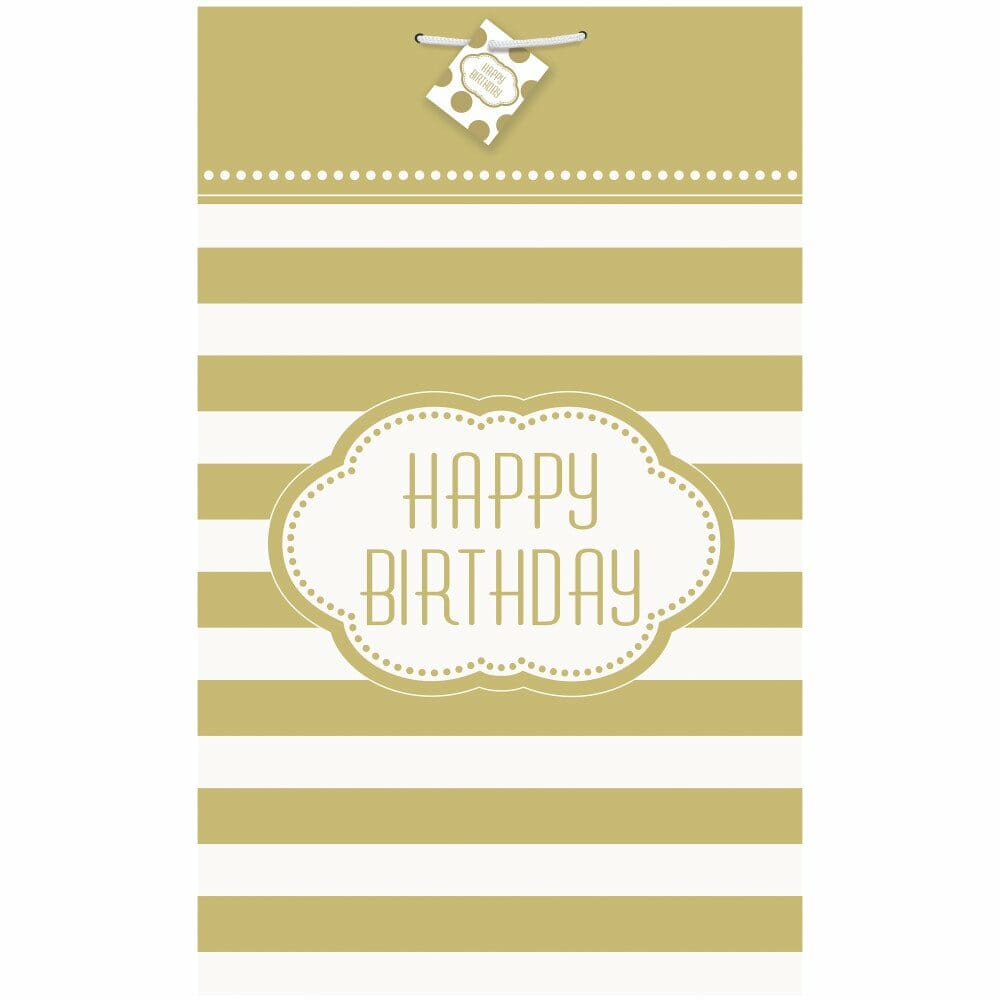 Golden Birthday Extra Jumbo Gift Bag