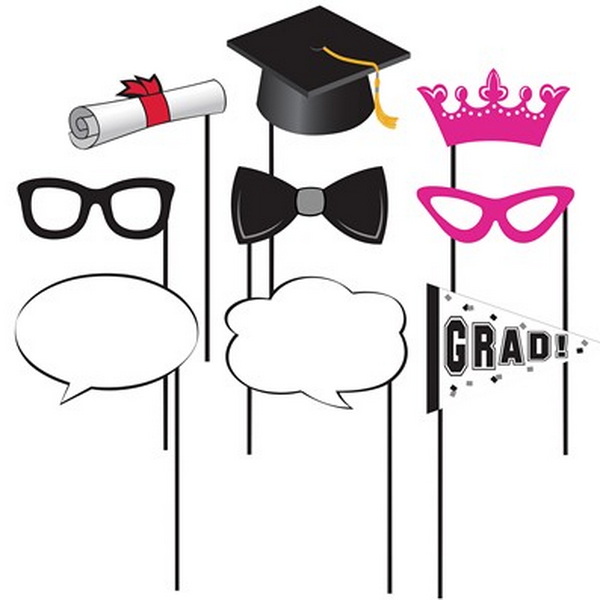 Graduation Photo Props 10pcs