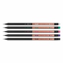 Graphite Pencils W.Eraser Copper