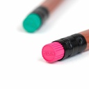 Graphite Pencils W.Eraser Copper