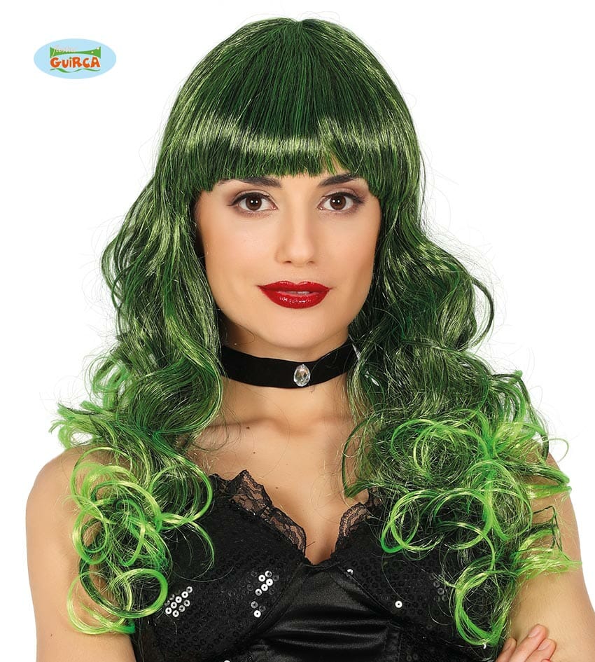 Green Curly Wig – Adult One Size
