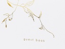 Guest Book, 20×24.5cm, White, 22 Pages