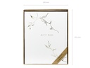 Guest Book, 20×24.5cm, White, 22 Pages