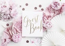 Guest Book, 20×24.5cm, White, 22 Pages