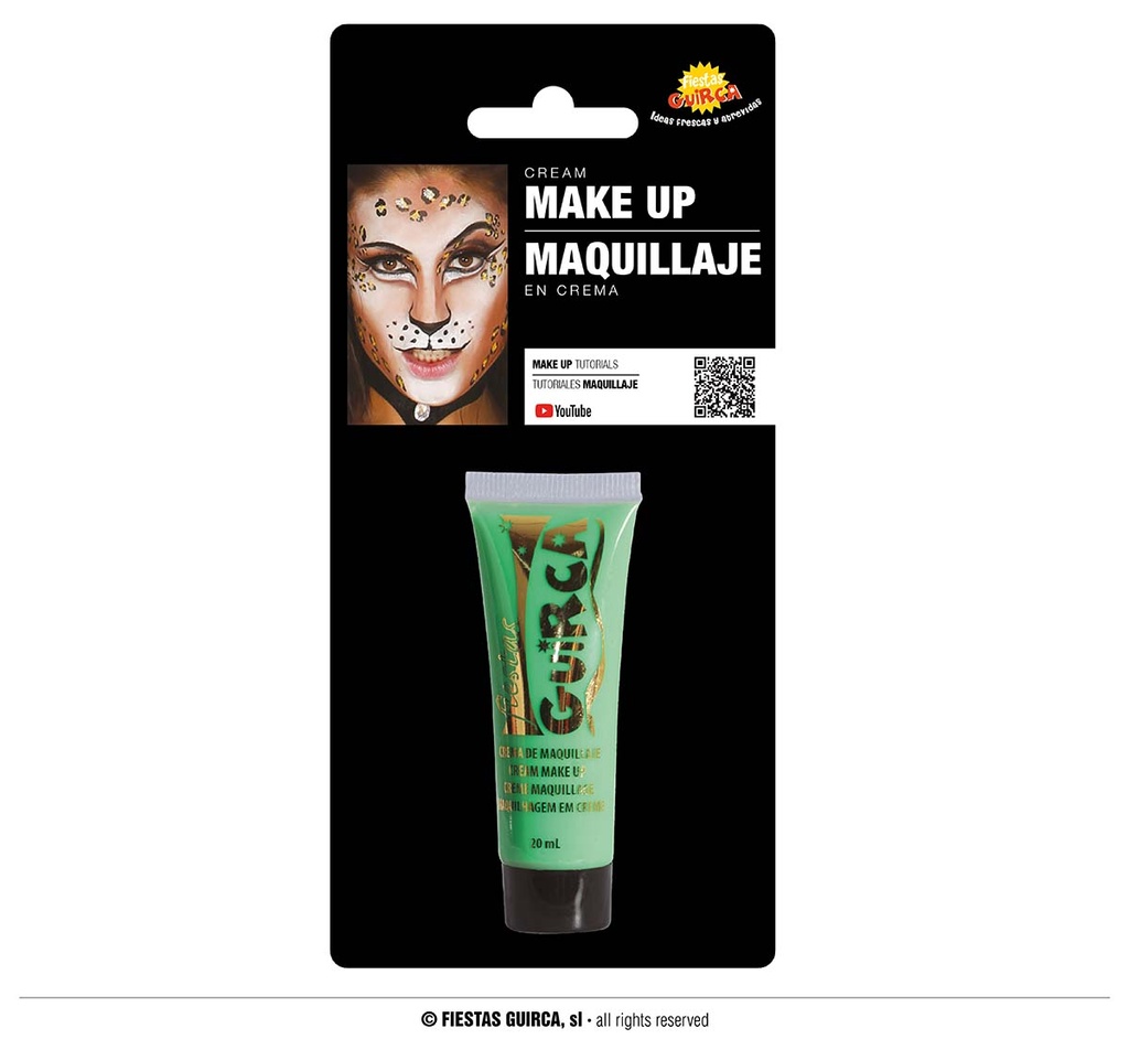 Guirca Cream Make-Up Tube 20ml – Green
