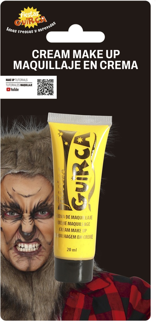 Guirca Cream Make-Up Tube 20ml – Yellow