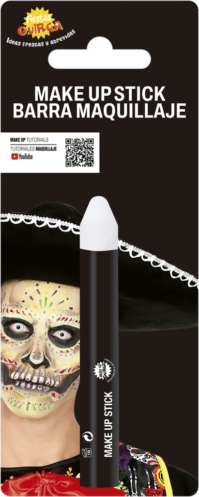 Guirca Face Painting Make-Up Stick 10g – White
