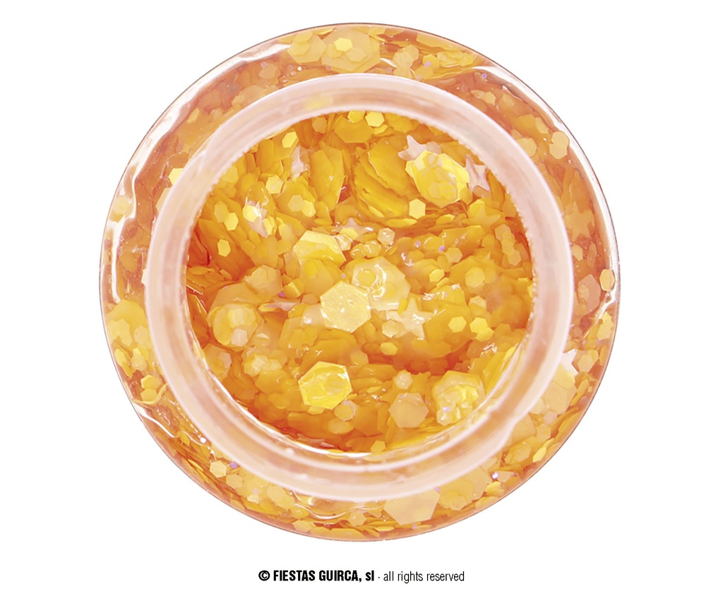 Guirca Glitter Gel Pot 20g – Orange