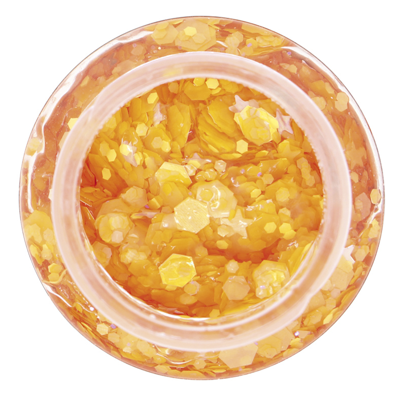 Guirca Glitter Gel Pot 20g – Orange