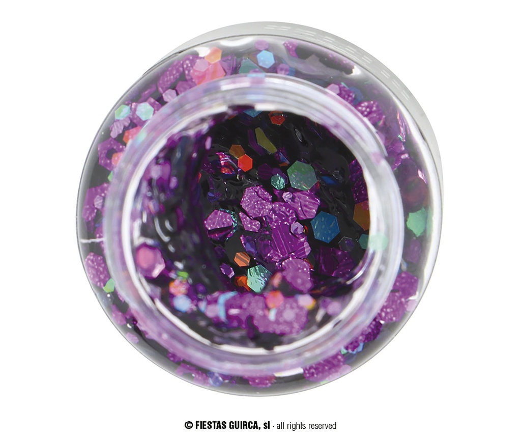 Guirca Glitter Gel Pot 20g – Purple