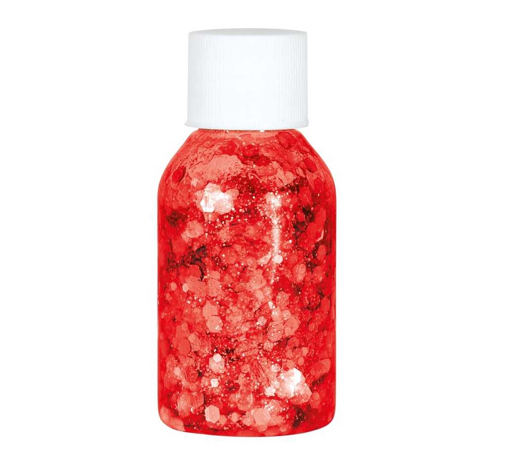 Guirca Glitter Gel Pot 20g – Red