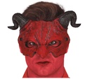 Half Mask Demon – Adult One Size
