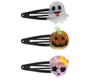 Halloween Assorted Hair Clips – 3pcs