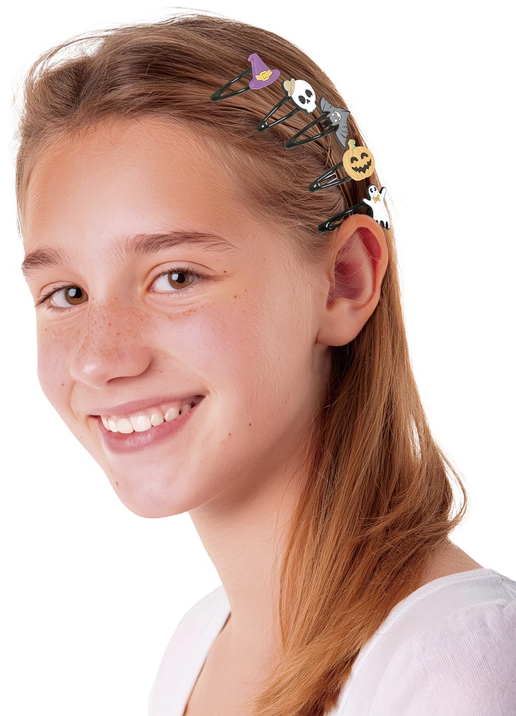 Halloween Assorted Hair Clips – 5pcs