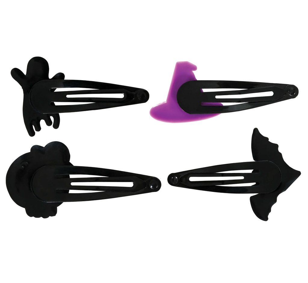 Halloween Assorted Hair Clips – 5pcs