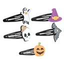 Halloween Assorted Hair Clips – 5pcs