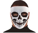 Halloween Black & White Skeleton Mask – One Size