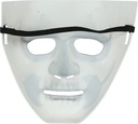 Halloween Black & White Skeleton Mask – One Size